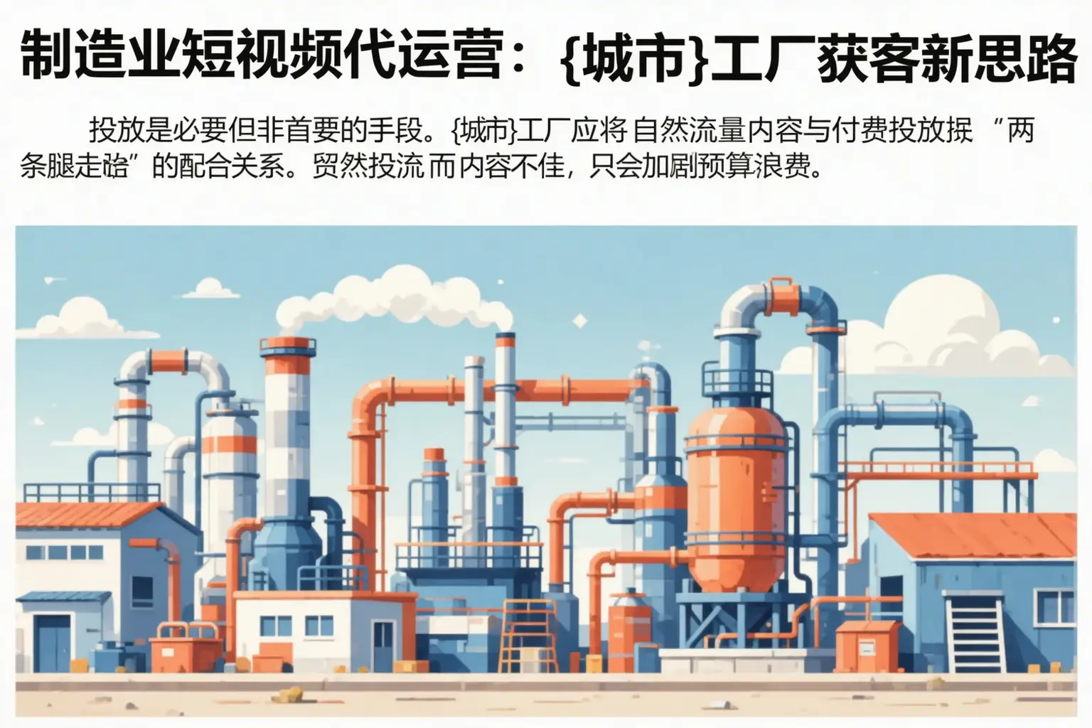 制造业短视频代运营:丰林工厂获客新思路