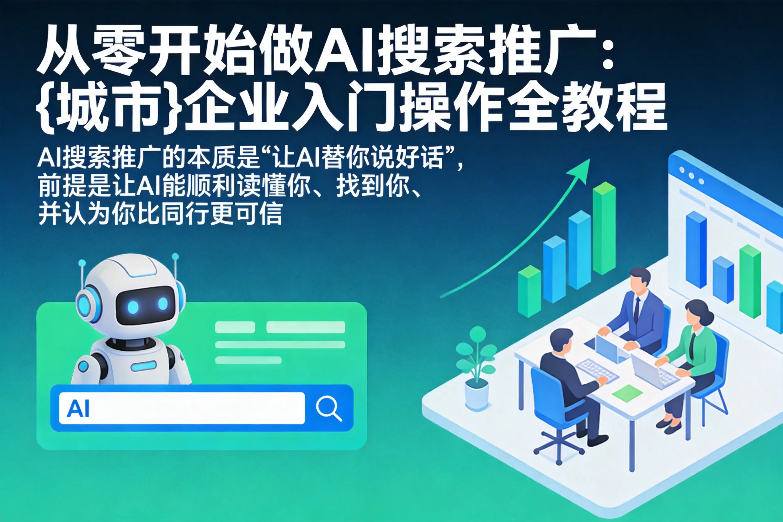 从零开始做AI搜索推广：丰林企业入门操作全教程